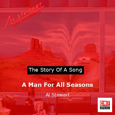 final cover A Man For All Seasons Al Stewart