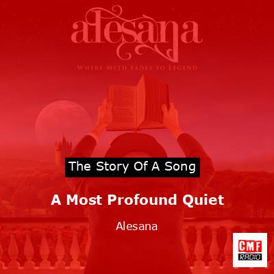 A Most Profound Quiet – Alesana