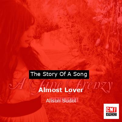 final cover Almost Lover Alison Sudol