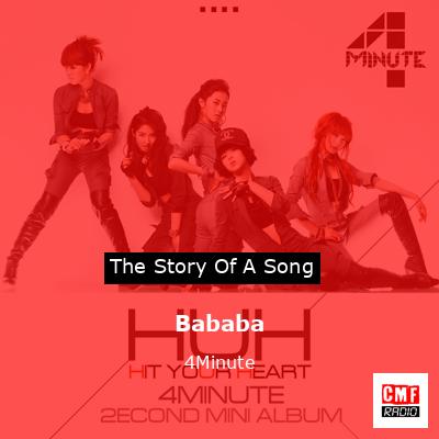 final cover Bababa 4Minute
