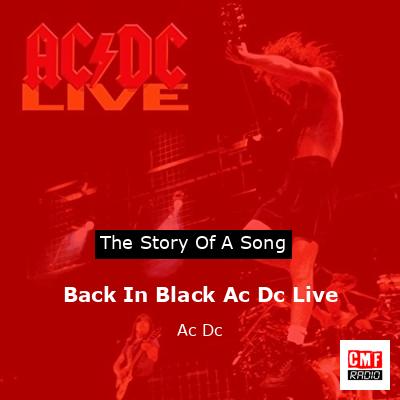 final cover Back In Black Ac Dc Live Ac Dc