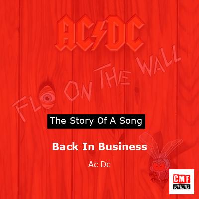 Back In Business – Ac Dc