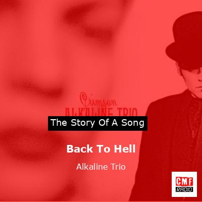 final cover Back To Hell Alkaline Trio