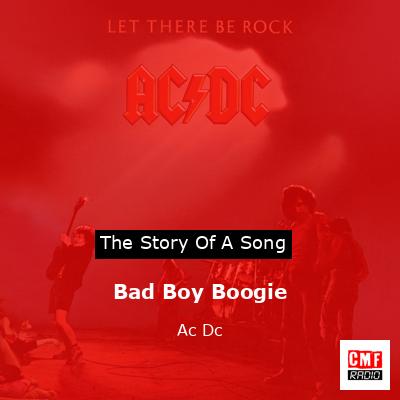 final cover Bad Boy Boogie Ac Dc