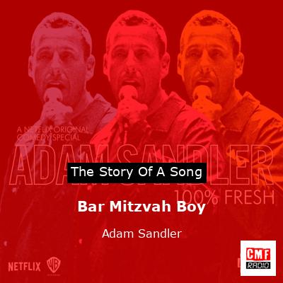 final cover Bar Mitzvah Boy Adam Sandler