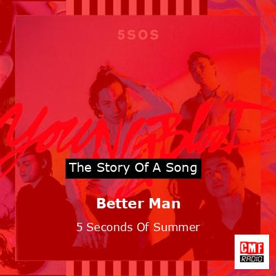 final cover Better Man 5 Seconds Of Summer