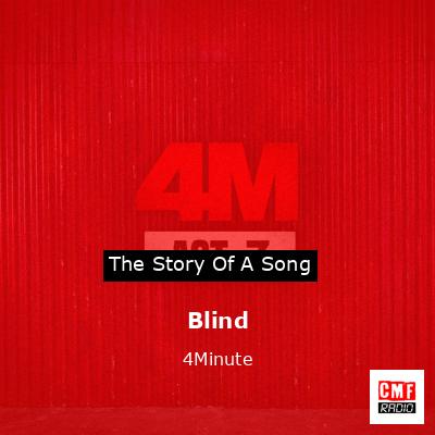 final cover Blind 4Minute