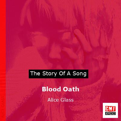 final cover Blood Oath Alice Glass