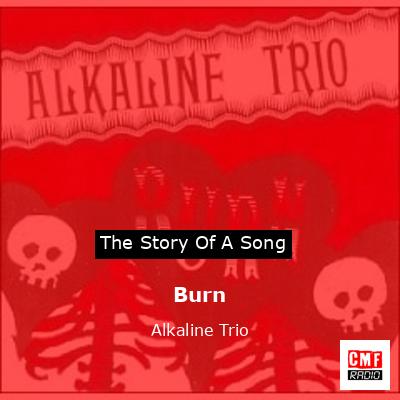 final cover Burn Alkaline Trio