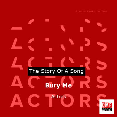 Bury Me – Actors