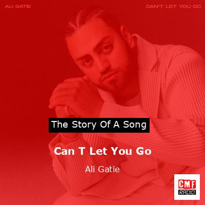 Can T Let You Go – Ali Gatie