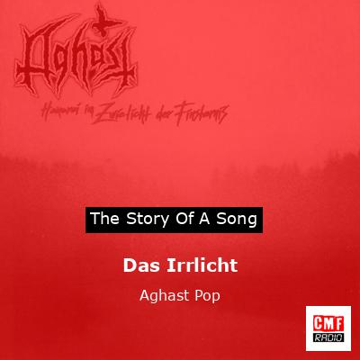 final cover Das Irrlicht Aghast Pop