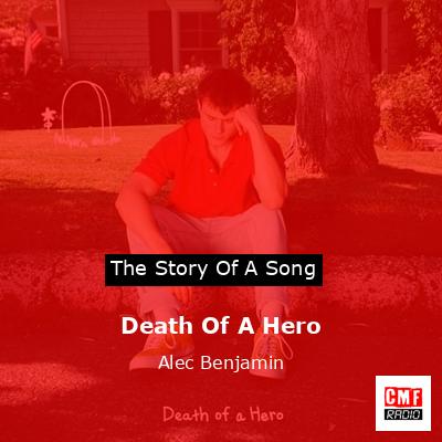 final cover Death Of A Hero Alec Benjamin