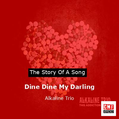 final cover Dine Dine My Darling Alkaline Trio