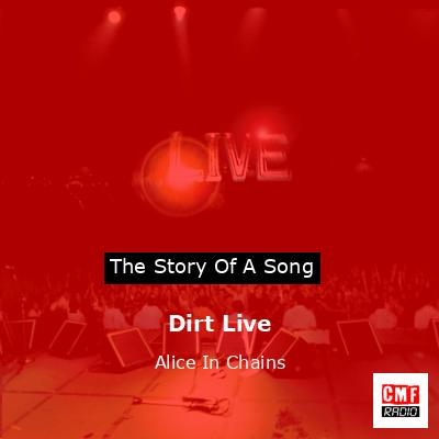 final cover Dirt Live Alice In Chains