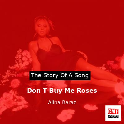 final cover Don T Buy Me Roses Alina Baraz