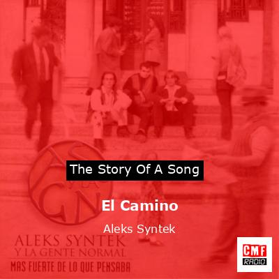 final cover El Camino Aleks Syntek