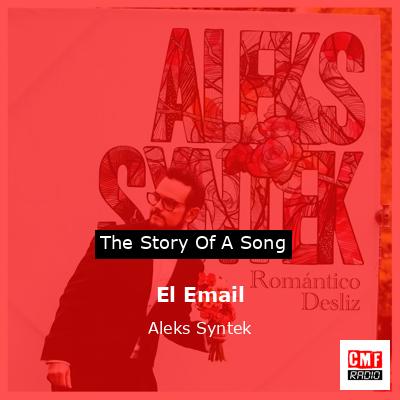 final cover El Email Aleks Syntek