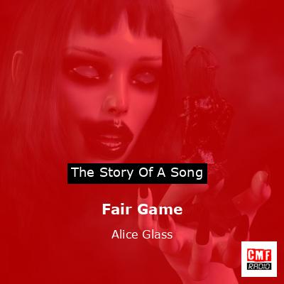final cover Fair Game Alice Glass