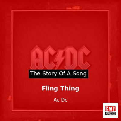 final cover Fling Thing Ac Dc