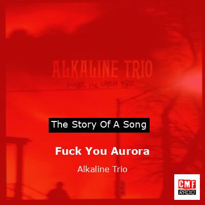final cover Fuck You Aurora Alkaline Trio