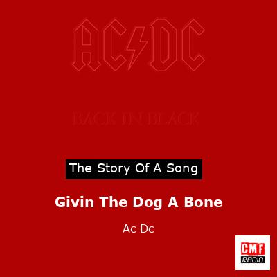final cover Givin The Dog A Bone Ac Dc