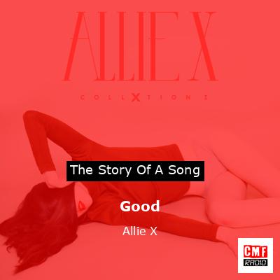final cover Good Allie X