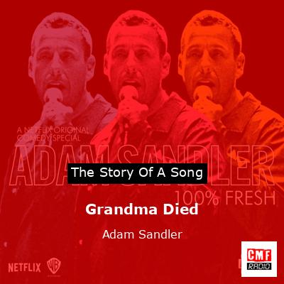 final cover Grandma Died Adam Sandler