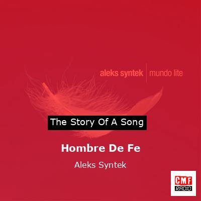 final cover Hombre De Fe Aleks Syntek