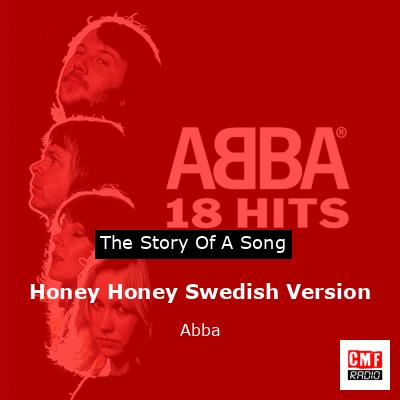 final cover Honey Honey Swedish Version Abba
