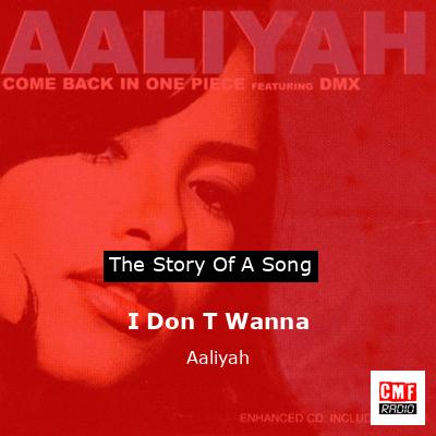 I Don T Wanna – Aaliyah