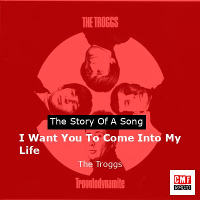 I Want You To Come Into My Life – The Troggs
