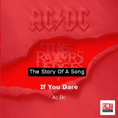 final cover If You Dare Ac Dc
