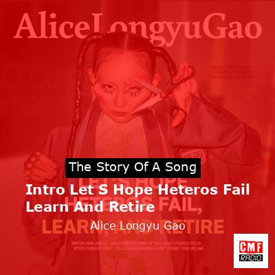 Intro Let S Hope Heteros Fail Learn And Retire – Alice Longyu Gao
