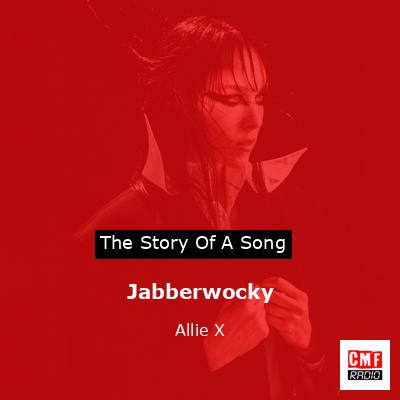 final cover Jabberwocky Allie X