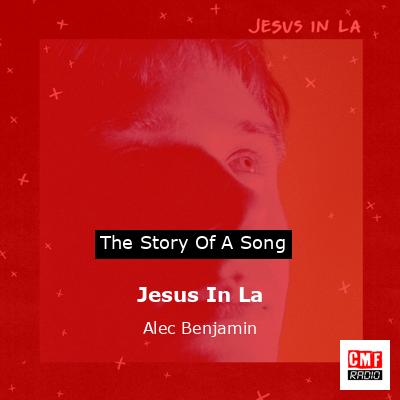 final cover Jesus In La Alec Benjamin