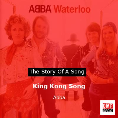 final cover King Kong Song Abba