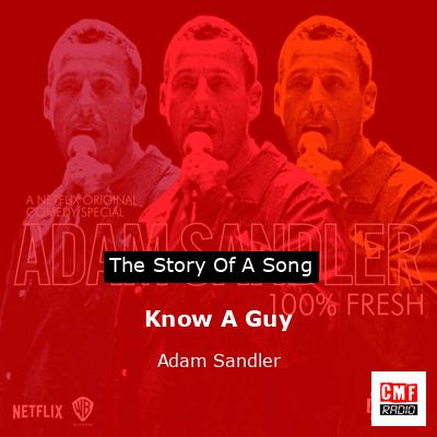 final cover Know A Guy Adam Sandler
