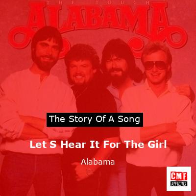 final cover Let S Hear It For The Girl Alabama