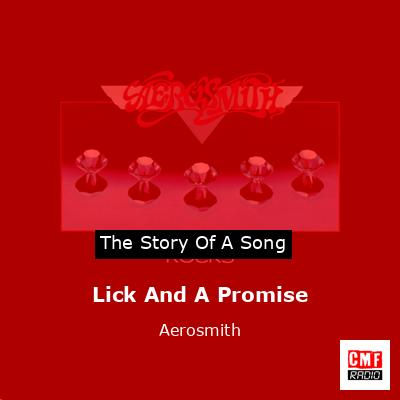 final cover Lick And A Promise Aerosmith