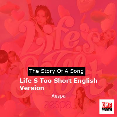 Life S Too Short English Version – Aespa