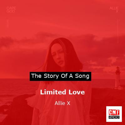 final cover Limited Love Allie X