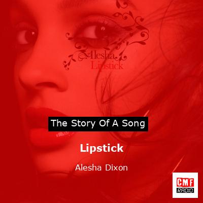 final cover Lipstick Alesha Dixon