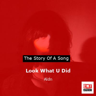 Look What U Did – Aldn