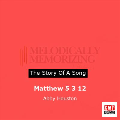 final cover Matthew 5 3 12 Abby Houston