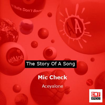Mic Check – Aceyalone