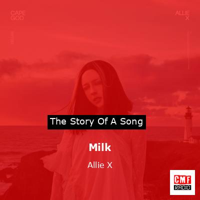 final cover Milk Allie X