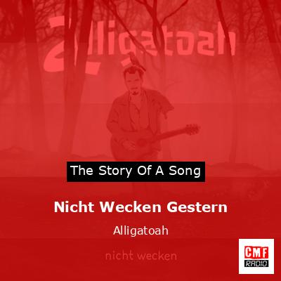 Nicht Wecken Gestern – Alligatoah