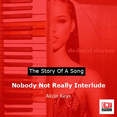 final cover Nobody Not Really Interlude Alicia Keys