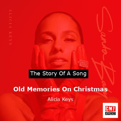 final cover Old Memories On Christmas Alicia Keys